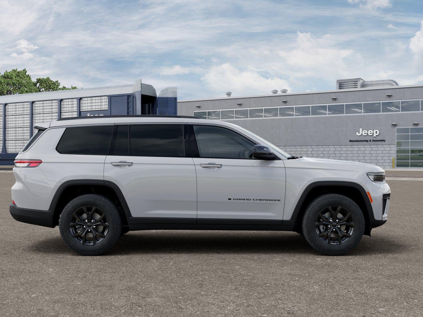 New 2026 Bright White Clear-Coat Exterior Paint Jeep GRAND CHEROKEE L LAREDO ALTITU image 99