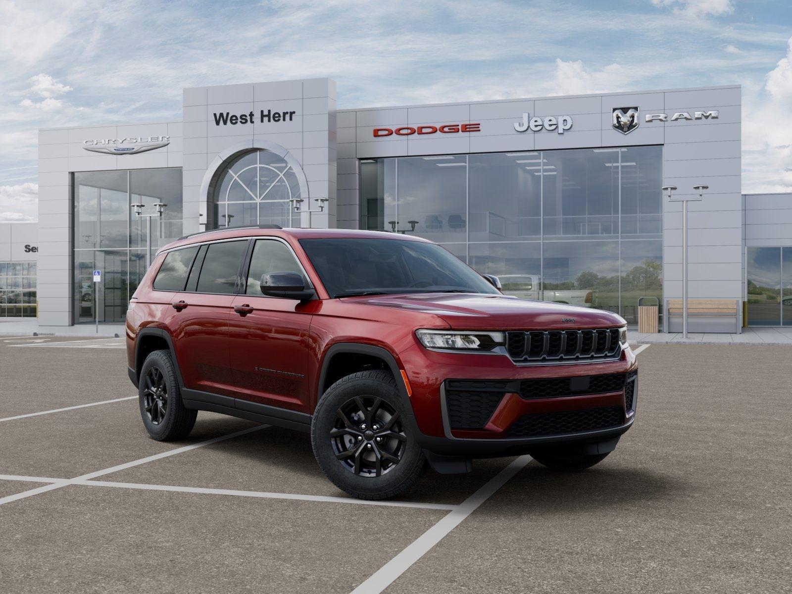 New 2026 Velvet Red Pearl-Coat Exterior Paint Jeep GRAND CHEROKEE L LAREDO ALTITU image 83