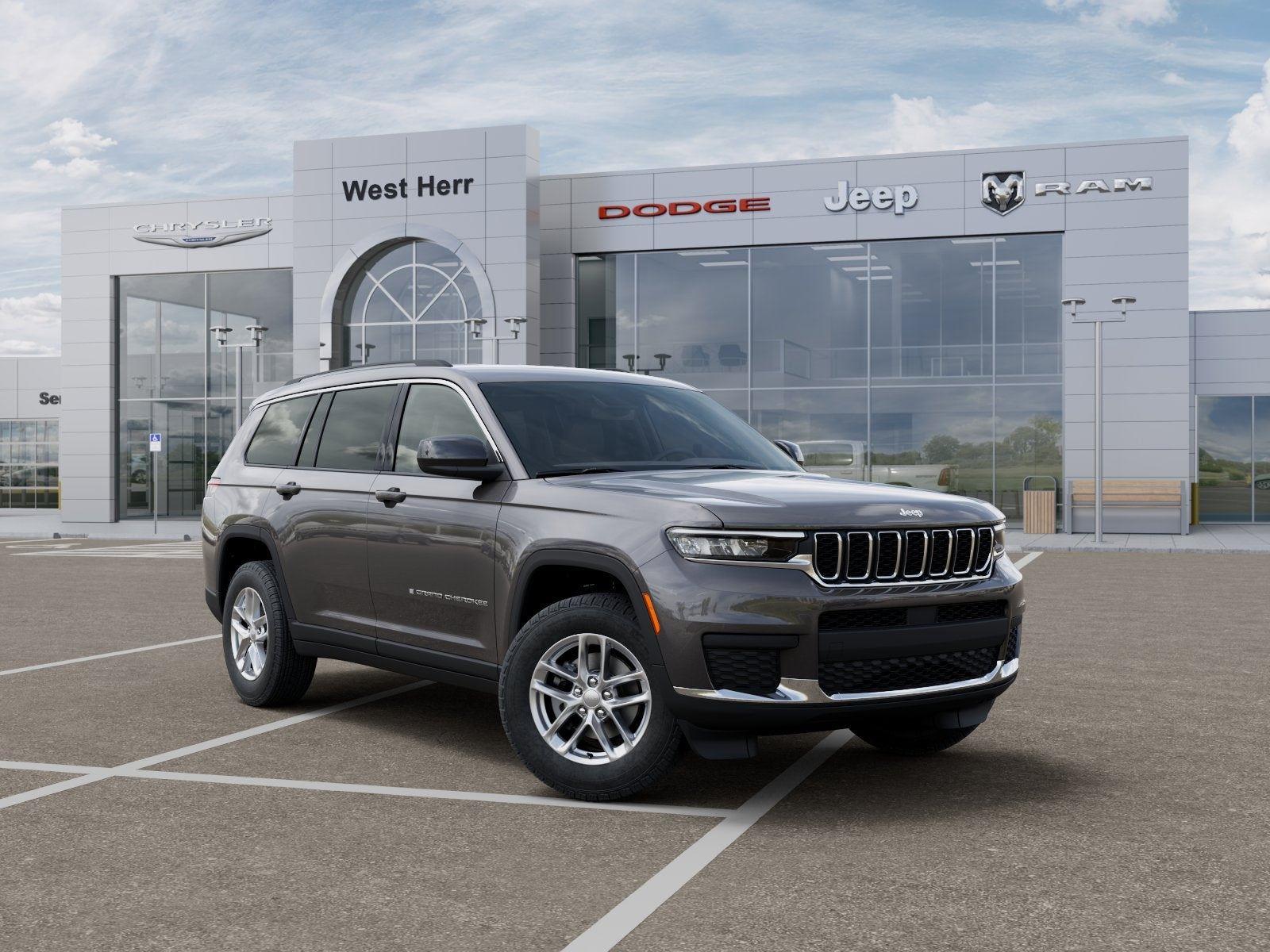 New 2026 Baltic Gray Metallic Clear-Coat Exterior Paint Jeep GRAND CHEROKEE L LAREDO X 4X4 image 83