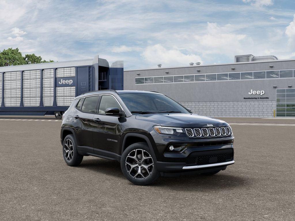 New 2026 Diamond Black Crystal Pearl-Coat Exterior Paint Jeep COMPASS LIMITED 4X4 image 5