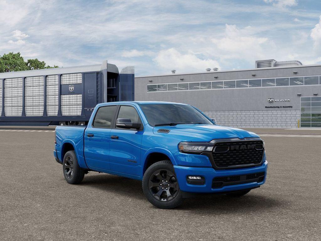 New 2026 Hydro Blue Pearl-Coat Exterior Paint RAM RAM 1500 BIG HORN CREW CAB 4X4 image 5