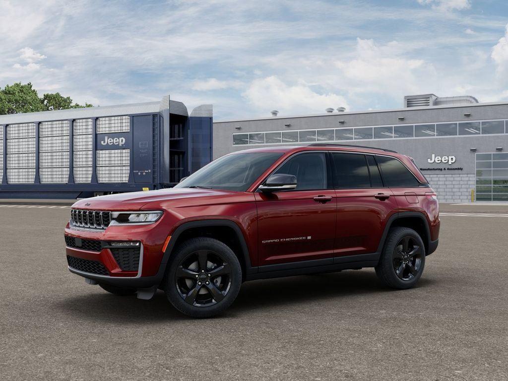 New 2026 Velvet Red Pearl-Coat Exterior Paint Jeep GRAND CHEROKEE LIMITED 4X4 image 2