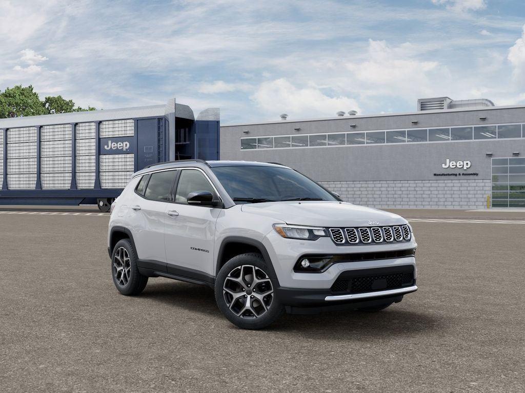 New 2026 Bright White Clear-Coat Exterior Paint Jeep COMPASS LIMITED 4X4 image 5