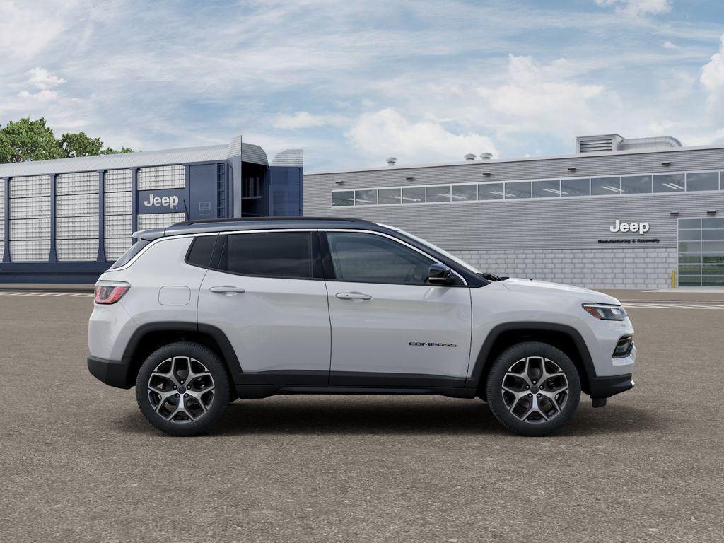 New 2026 Bright White Clear-Coat Exterior Paint Jeep COMPASS LIMITED 4X4 image 21