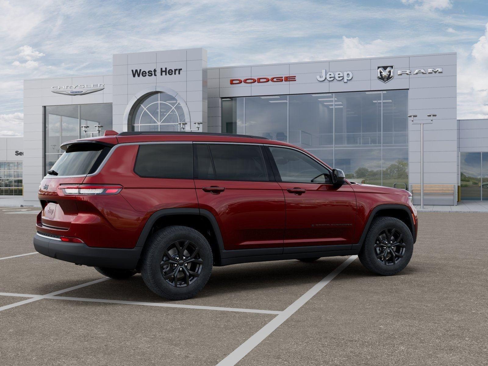New 2026 Velvet Red Pearl-Coat Exterior Paint Jeep GRAND CHEROKEE L LAREDO ALTITU image 30
