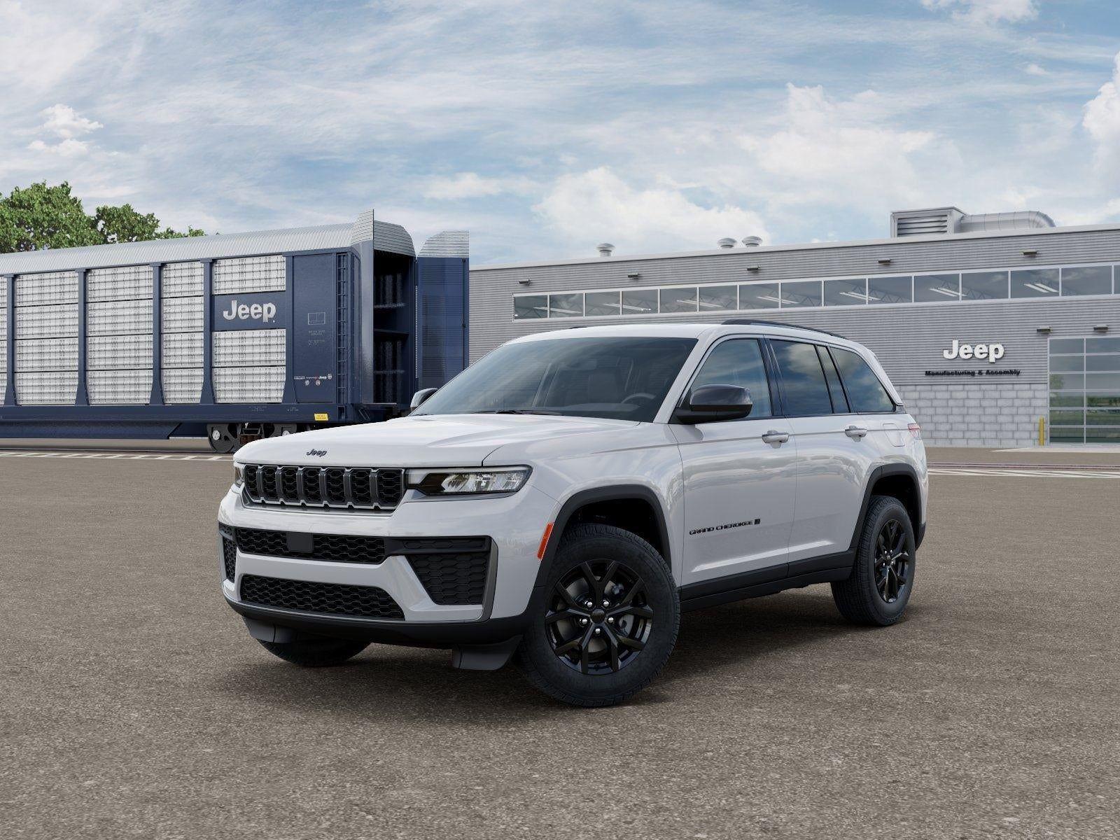New 2026 Bright White Clear-Coat Exterior Paint Jeep GRAND CHEROKEE LAREDO ALTITUDE image 27