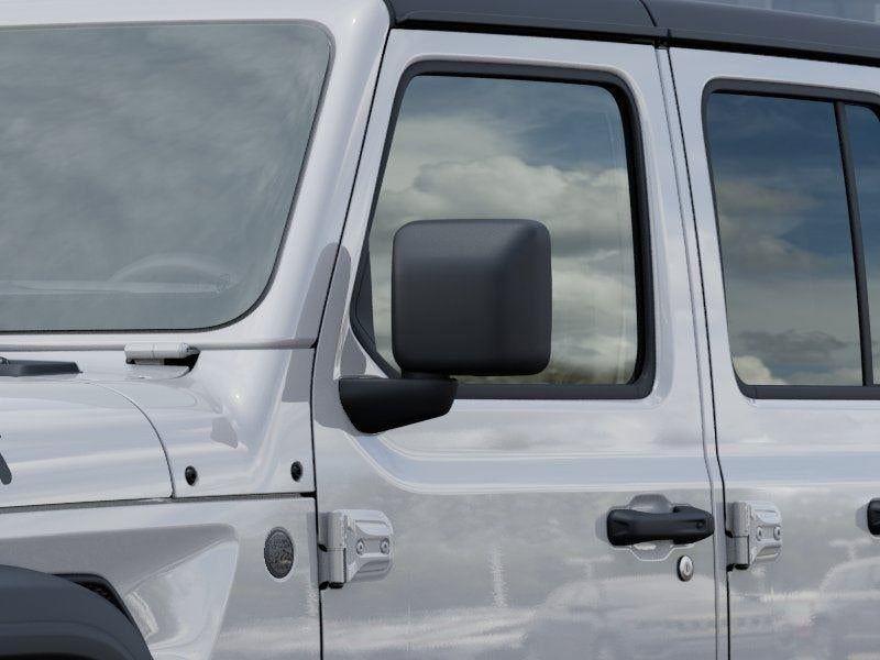 New 2026 Bright White Clear-Coat Exterior Paint Jeep WRANGLER 4-DOOR WILLYS image 38