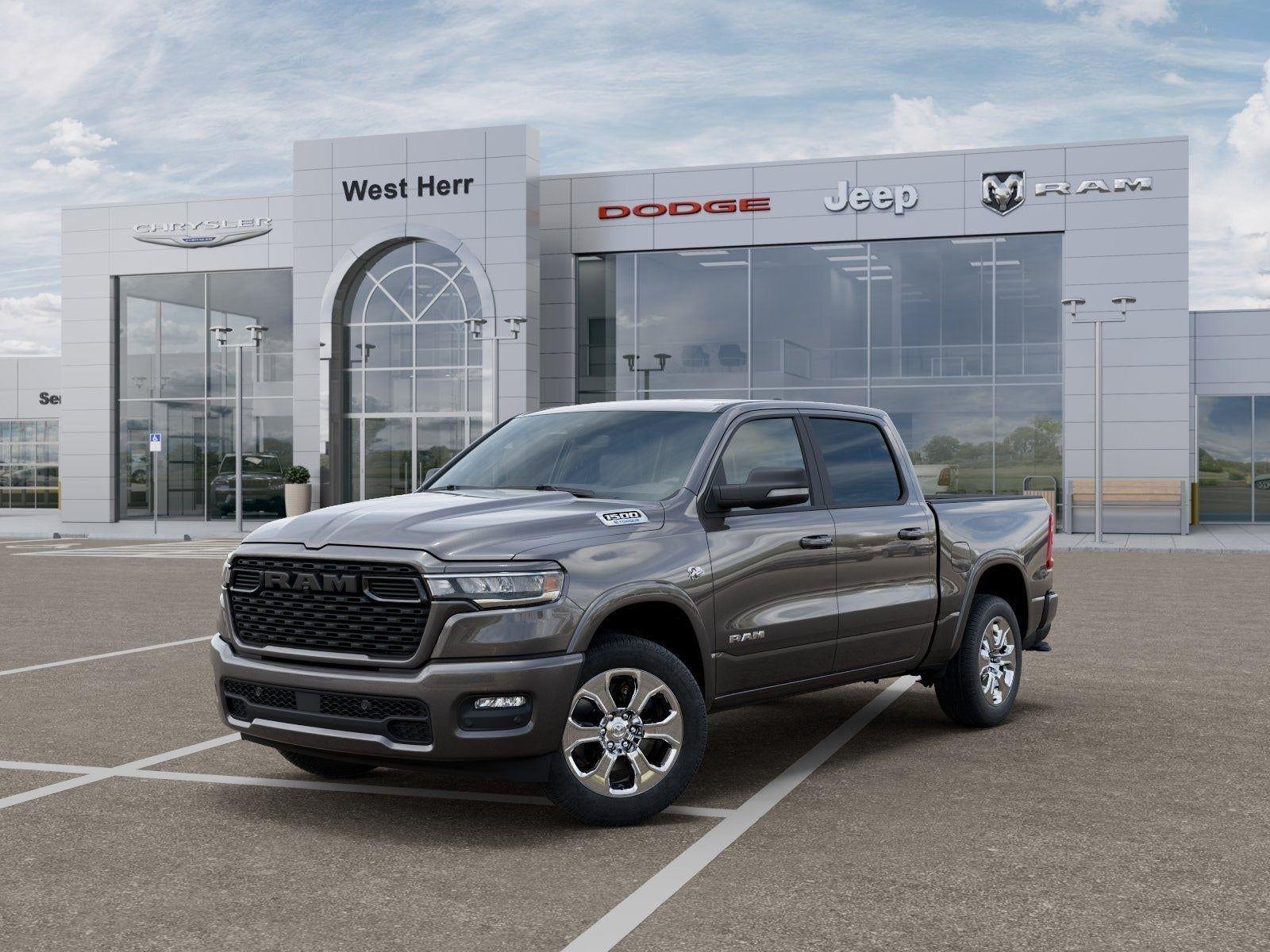 New 2026 Granite Crystal Metallic Clear-Coat Exterior Paint RAM RAM 1500 BIG HORN CREW CAB 4X4 image 27
