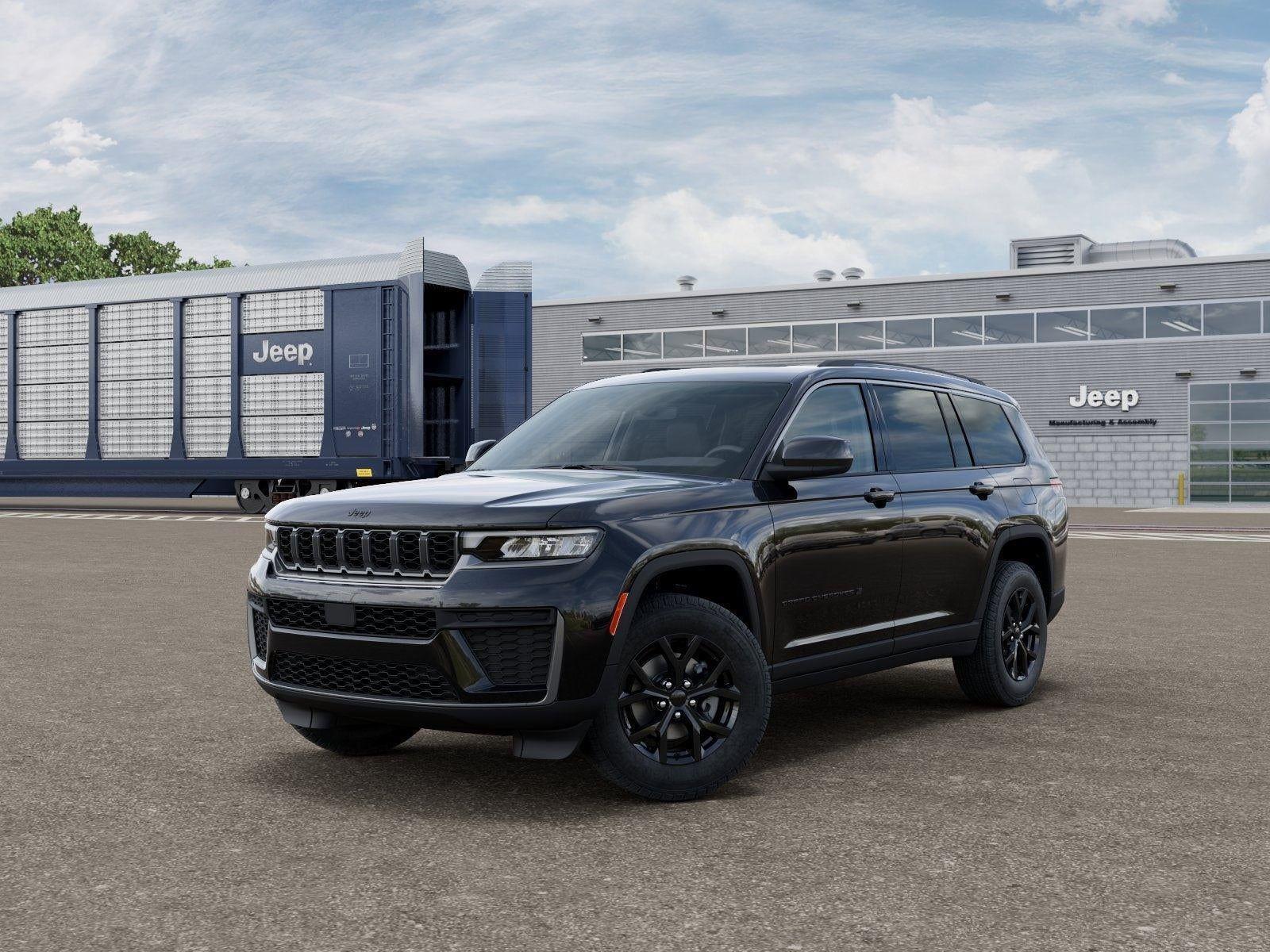 New 2026 Diamond Black Crystal Pearl-Coat Exterior Paint Jeep GRAND CHEROKEE L LAREDO ALTITU image 27