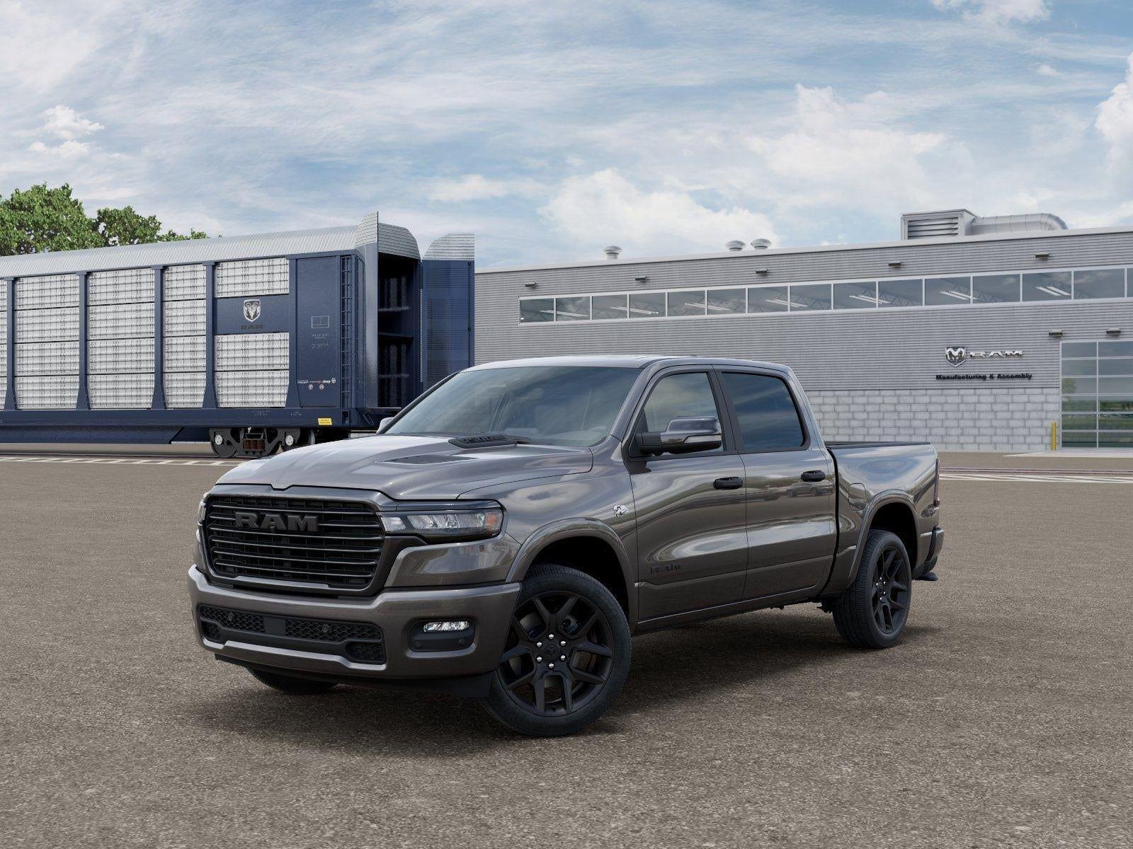 New 2026 Granite Crystal Metallic Clear-Coat Exterior Paint RAM RAM 1500 LARAMIE CREW CAB 4X4 image 27