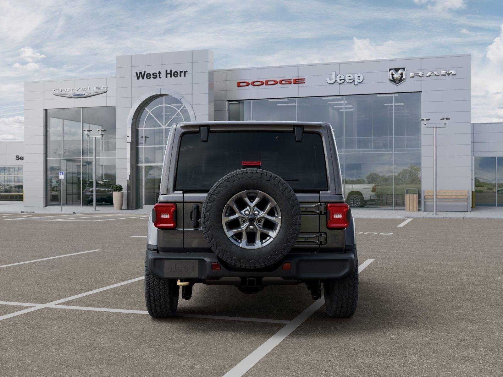 New 2026 Granite Crystal Metallic Clear-Coat Exterior Paint Jeep WRANGLER 4-DOOR 85TH ANNIVERSA image 33
