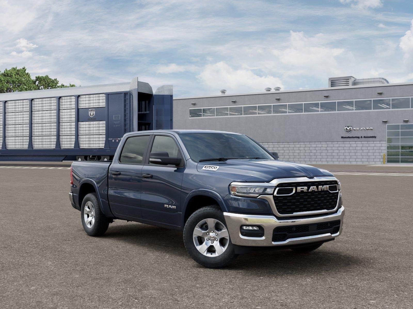 New 2026 Forged Blue Metallic Exterior Paint RAM RAM 1500 BIG HORN CREW CAB 4X4 image 31