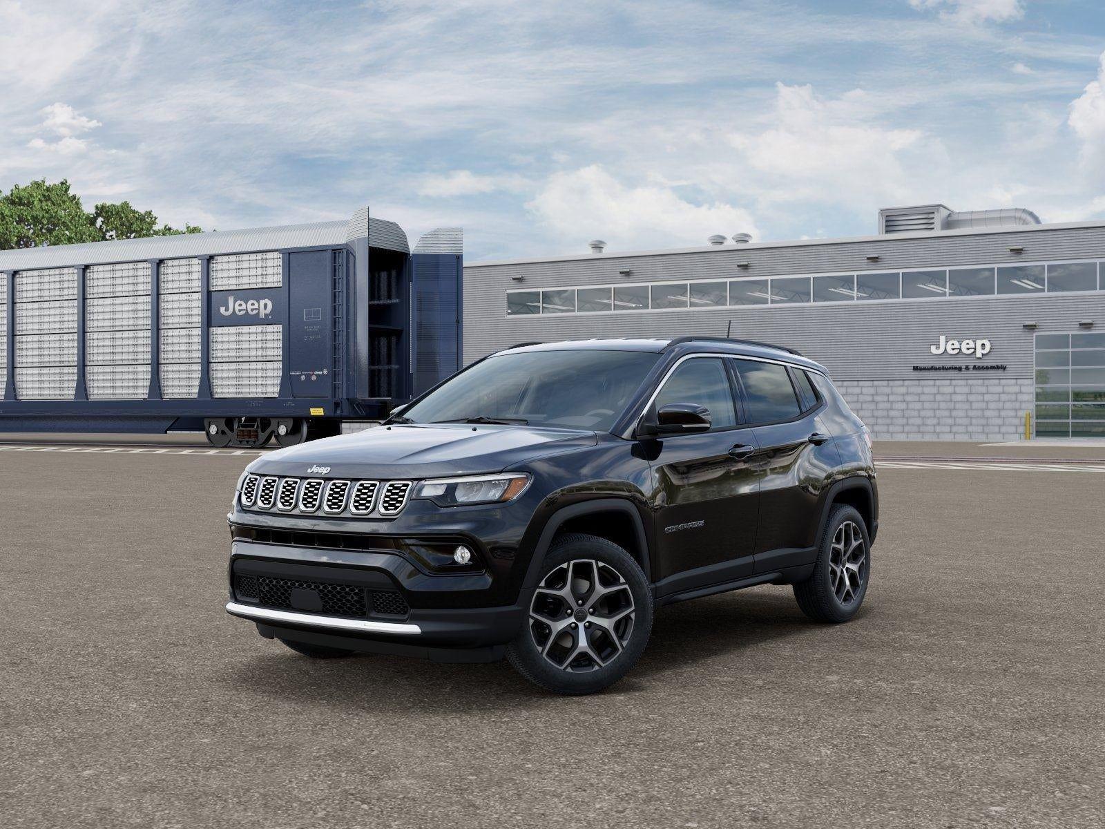 New 2026 Diamond Black Crystal Pearl-Coat Exterior Paint Jeep COMPASS LIMITED 4X4 image 27