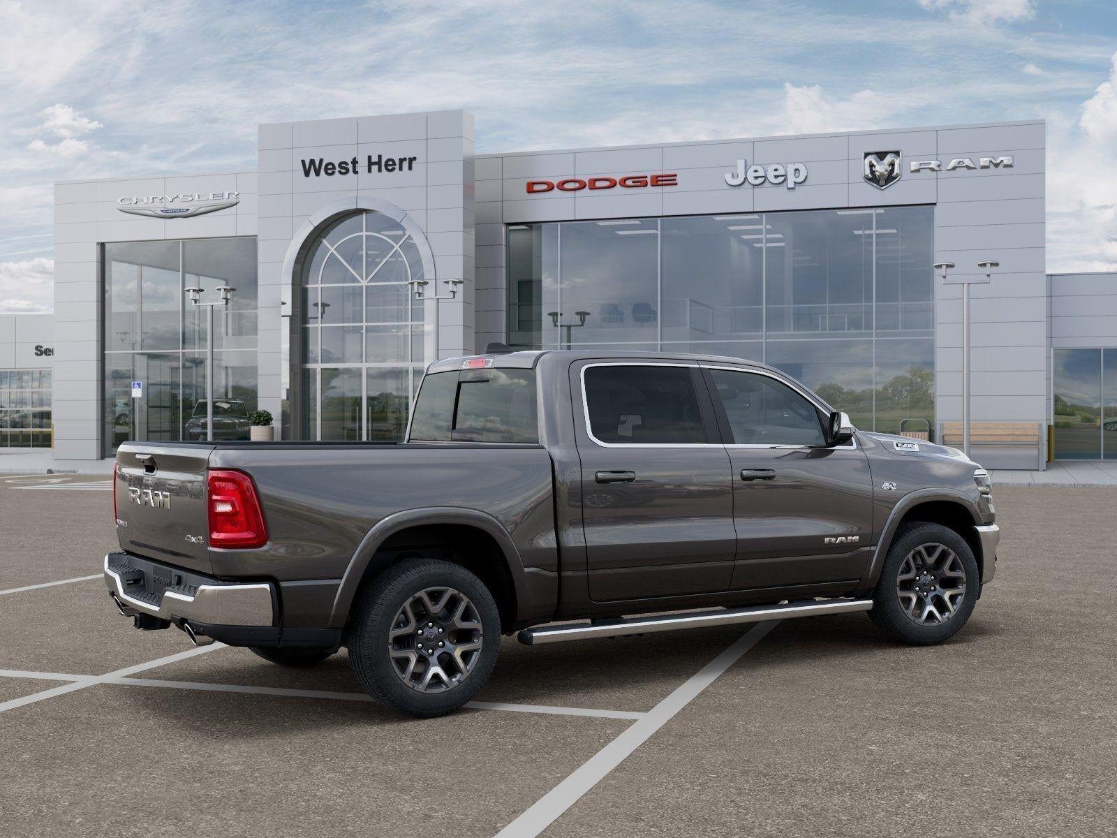 New 2026 Granite Crystal Metallic Clear-Coat Exterior Paint RAM RAM 1500 LARAMIE CREW CAB 4X4 image 30