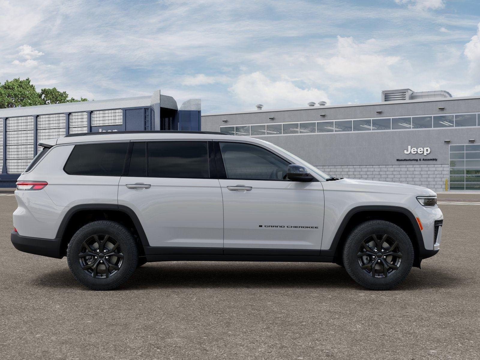 New 2026 Bright White Clear-Coat Exterior Paint Jeep GRAND CHEROKEE L LAREDO ALTITU image 47