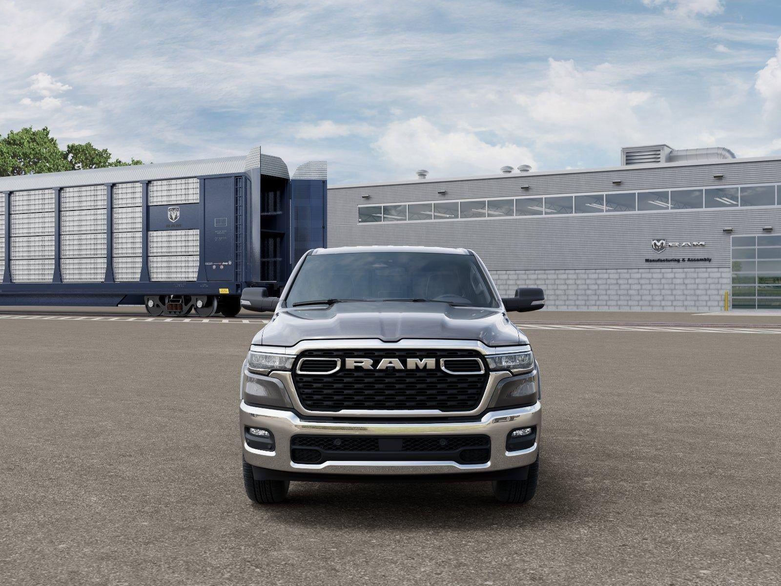 New 2026 Granite Crystal Metallic Clear-Coat Exterior Paint RAM RAM 1500 BIG HORN CREW CAB 4X4 image 32