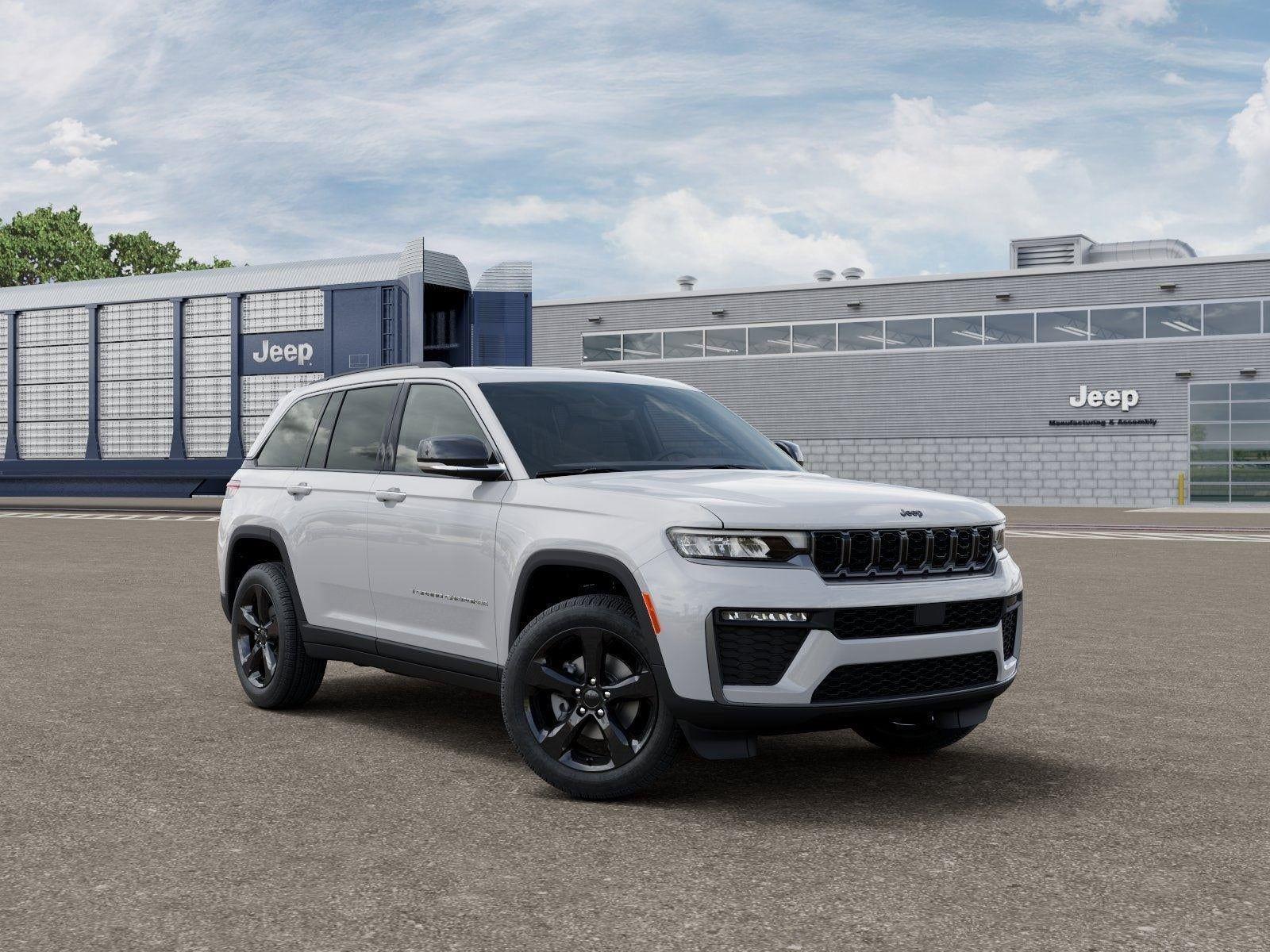 New 2026 Bright White Clear-Coat Exterior Paint Jeep GRAND CHEROKEE LIMITED 4X4 image 31