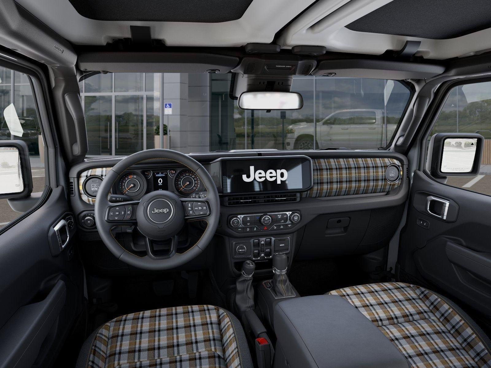 New 2026 Bright White Clear-Coat Exterior Paint Jeep WRANGLER 4-DOOR 85TH ANNIVERSA image 40