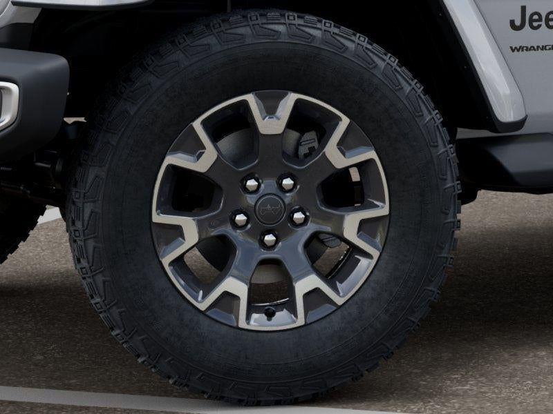 New 2026 Bright White Clear-Coat Exterior Paint Jeep WRANGLER 4-DOOR SAHARA image 34