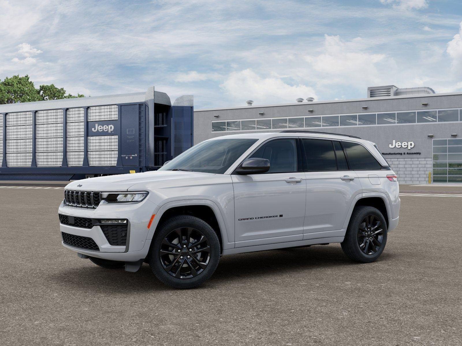 New 2026 Bright White Clear-Coat Exterior Paint Jeep GRAND CHEROKEE LIMITED RESERVE image 28