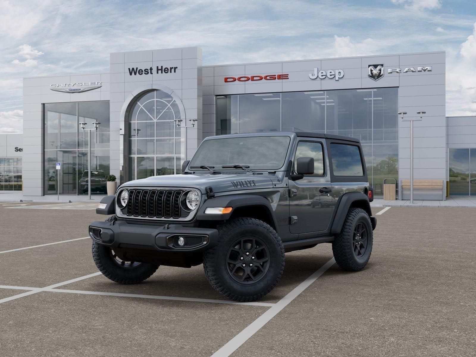 New 2026 Anvil Clear-Coat Exterior Paint Jeep WRANGLER 2-DOOR WILLYS image 27