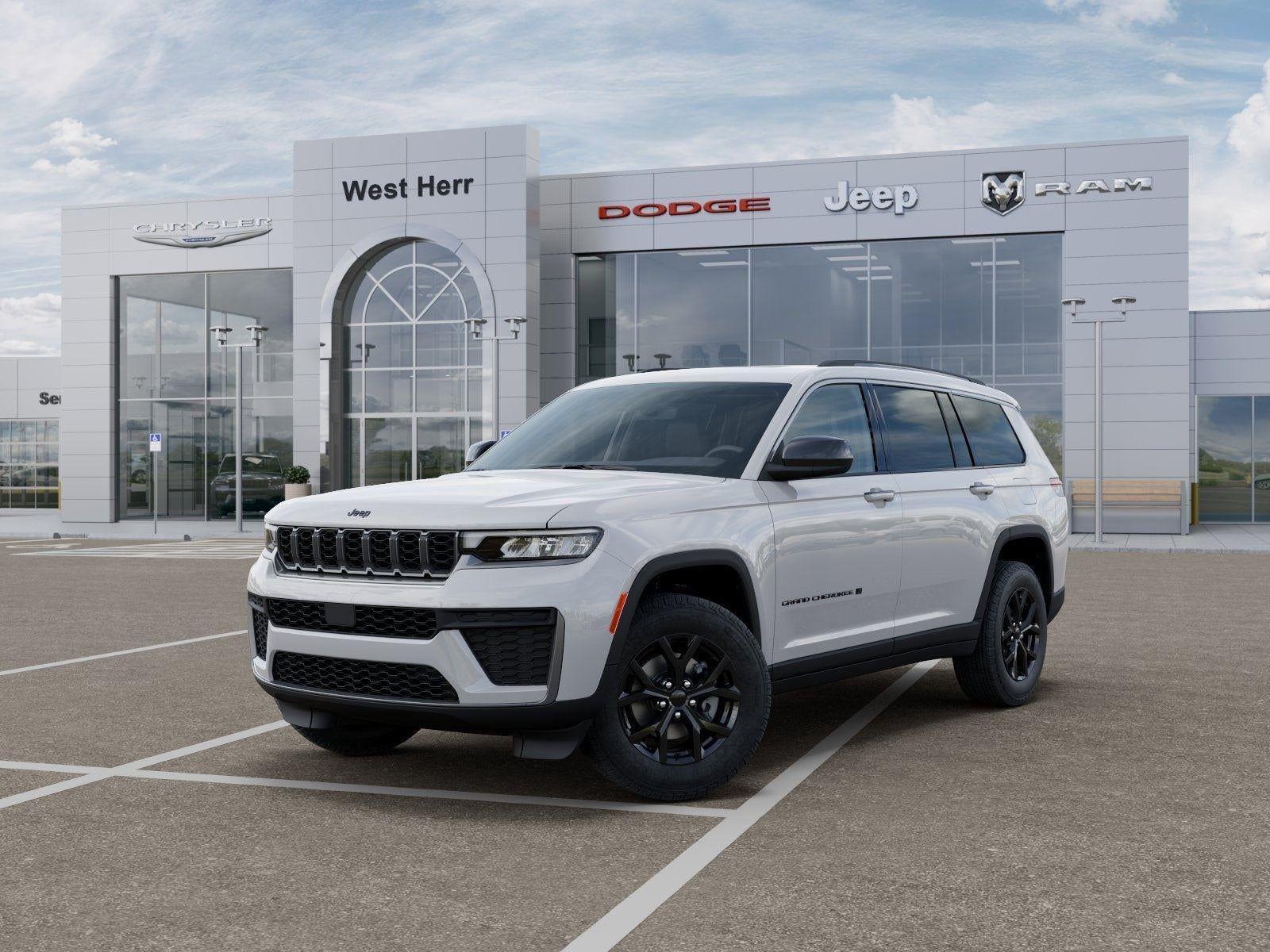 New 2026 Bright White Clear-Coat Exterior Paint Jeep GRAND CHEROKEE L LAREDO ALTITU image 27