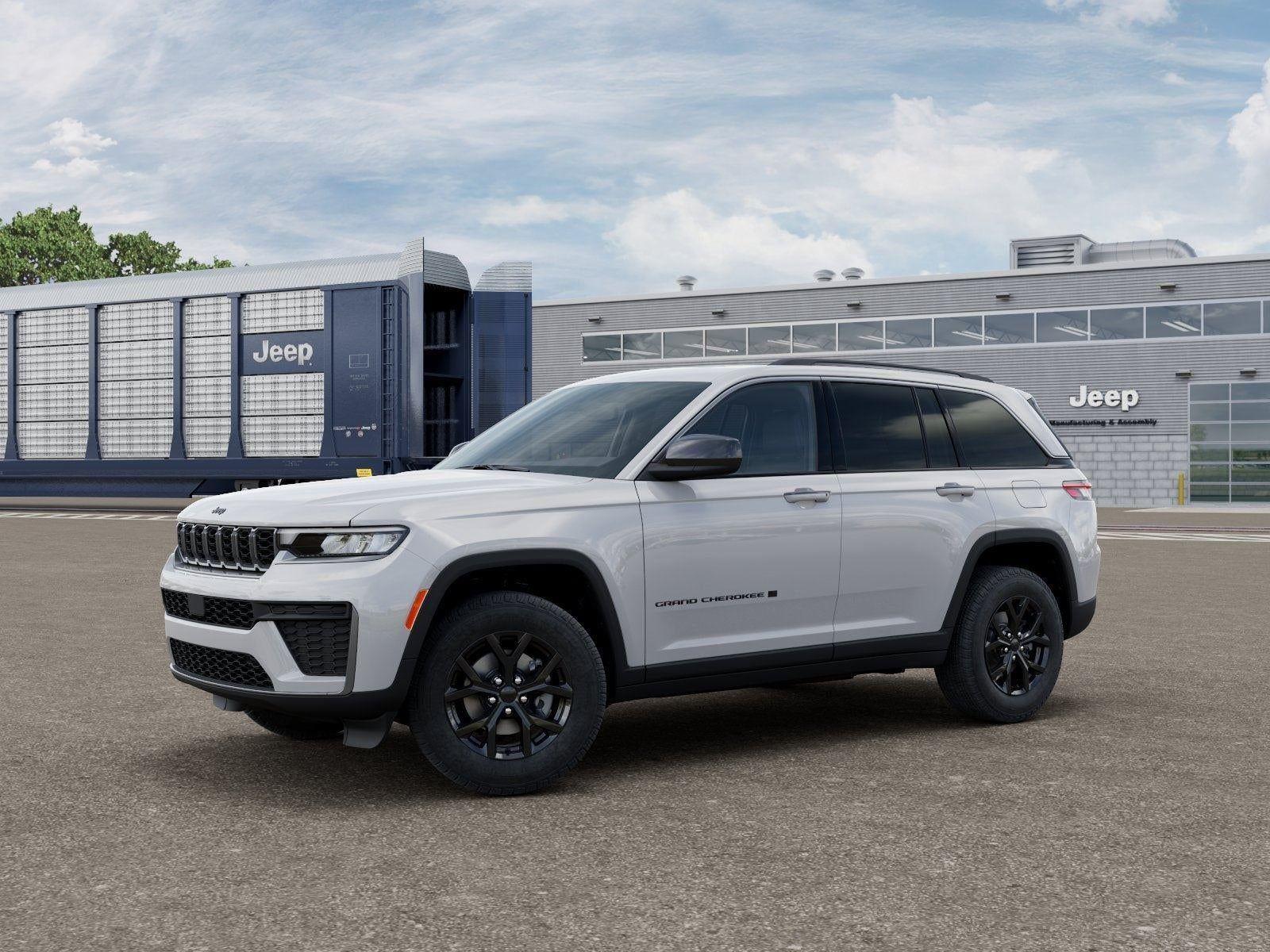 New 2026 Bright White Clear-Coat Exterior Paint Jeep GRAND CHEROKEE LAREDO ALTITUDE image 54