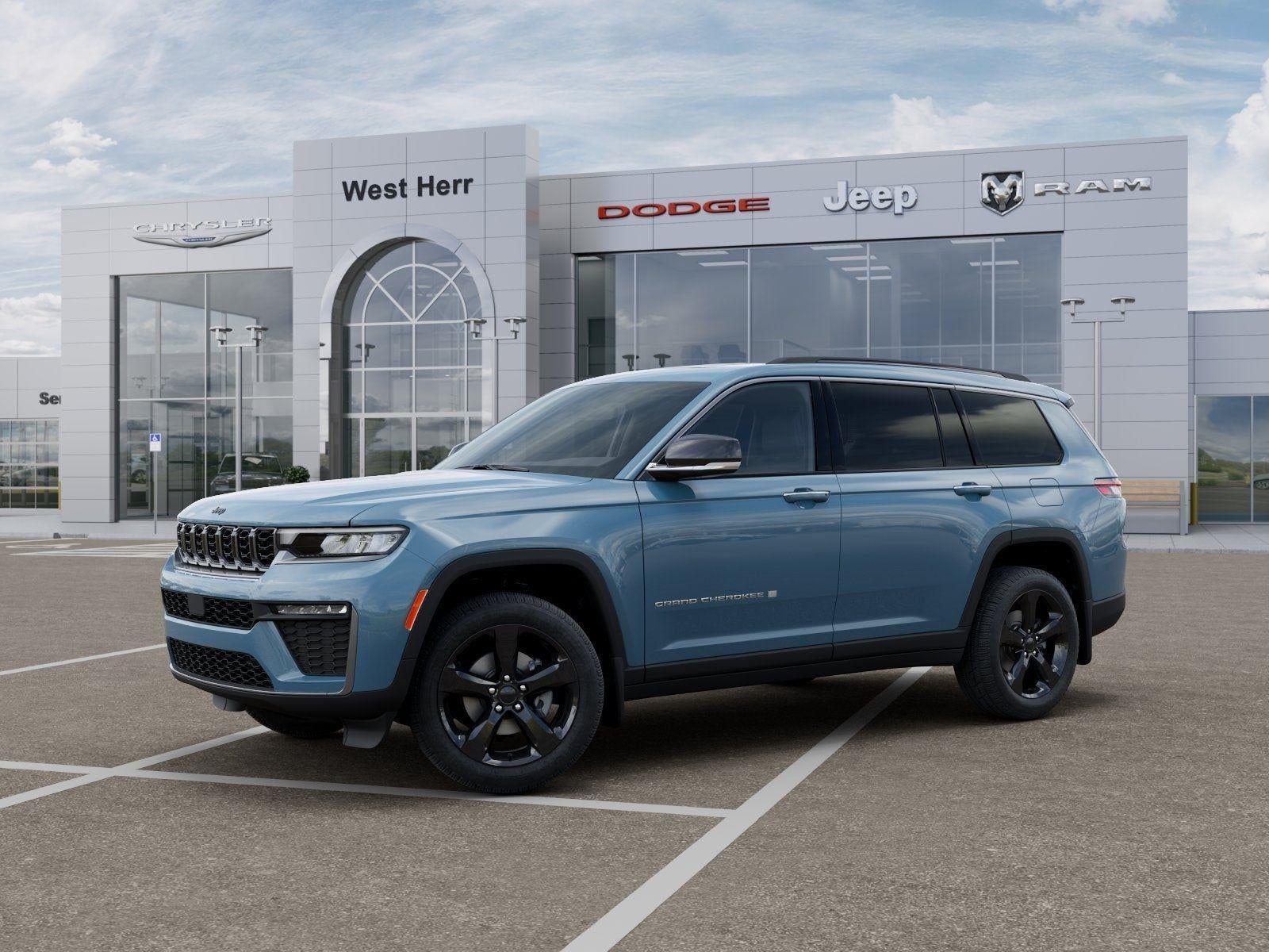 New 2026 Steel Blue Exterior Paint Jeep GRAND CHEROKEE L LIMITED 4X4 image 54