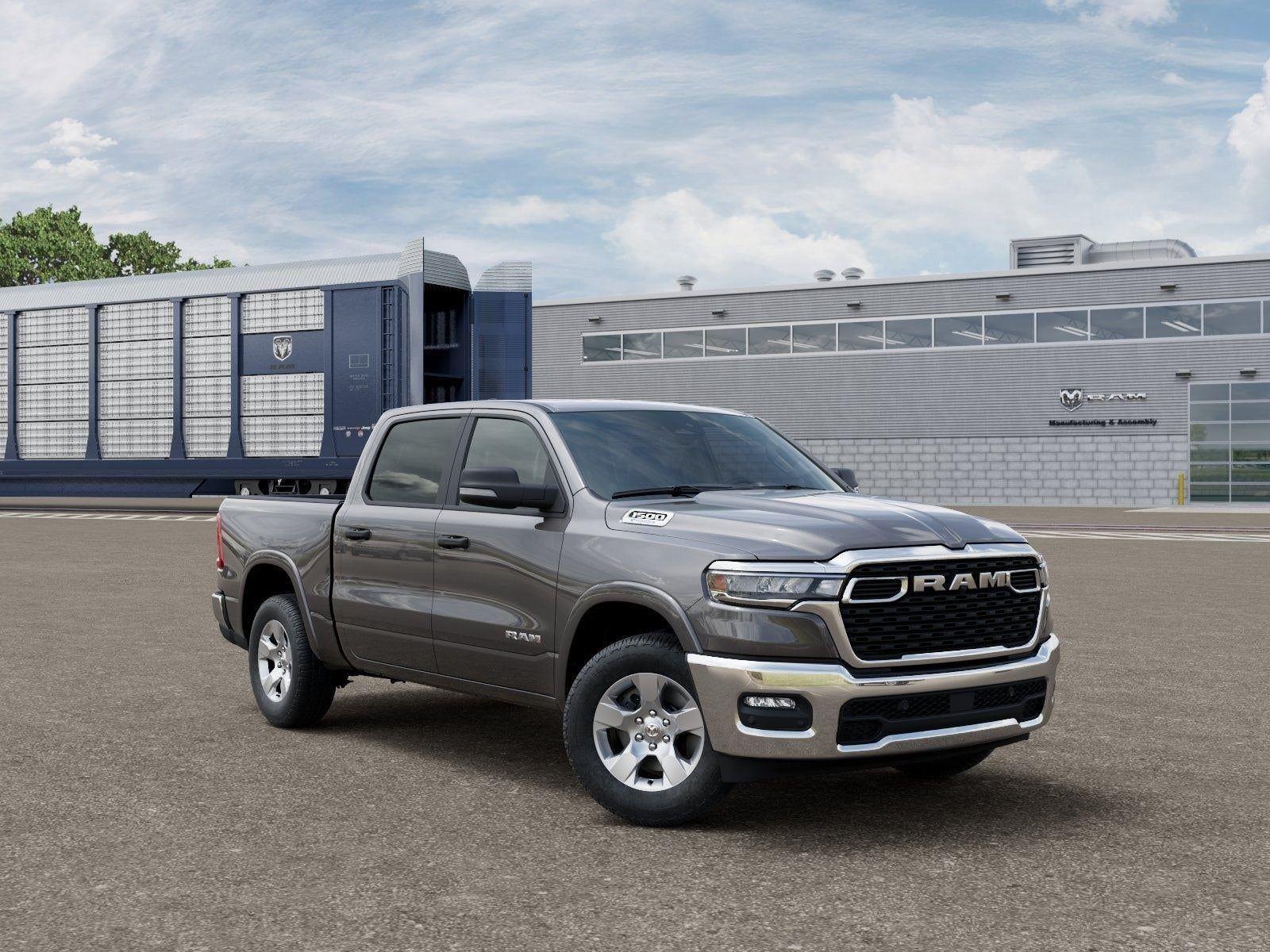 New 2026 Granite Crystal Metallic Clear-Coat Exterior Paint RAM RAM 1500 BIG HORN CREW CAB 4X4 image 57