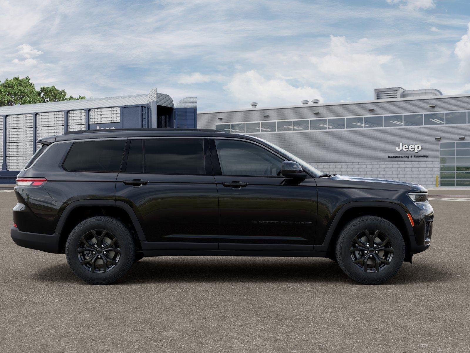 New 2026 Diamond Black Crystal Pearl-Coat Exterior Paint Jeep GRAND CHEROKEE L LAREDO ALTITU image 73