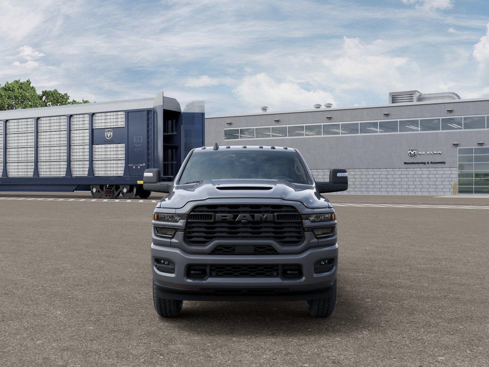 New 2026 Ceramic Gray Clear-Coat Exterior Paint RAM RAM 2500 BLACK EXPRESS CREW CA image 58