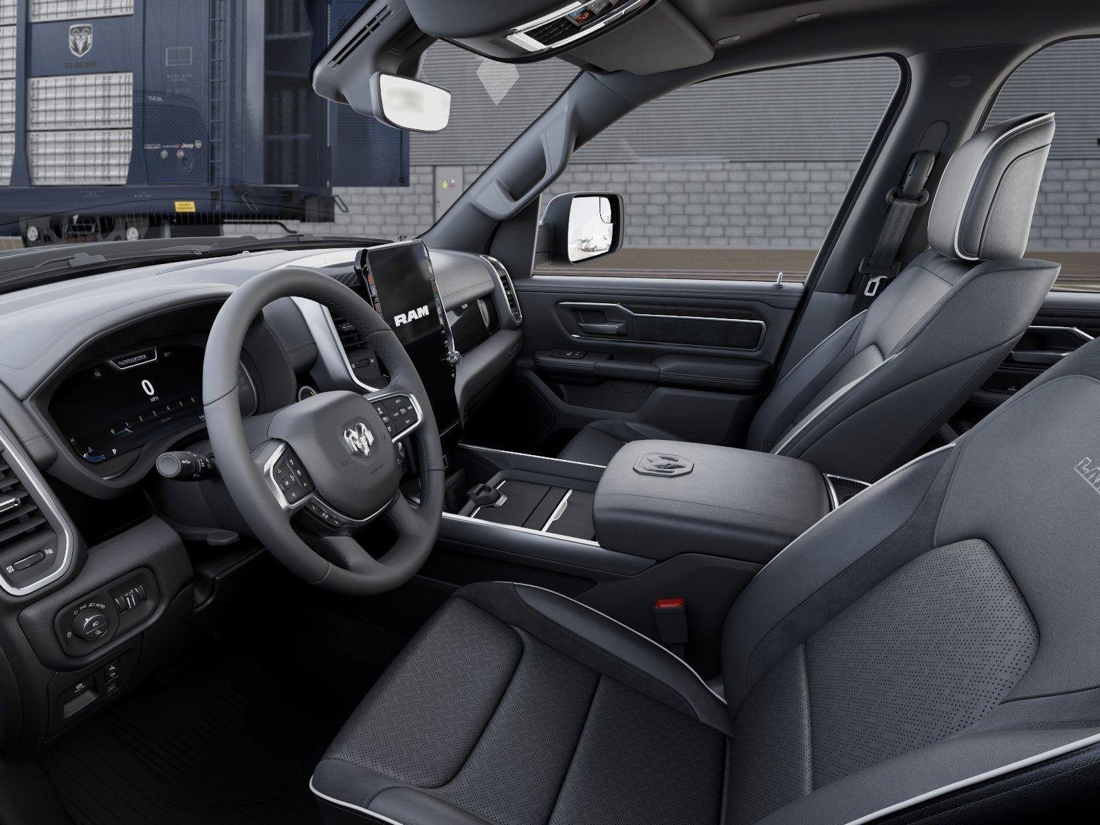 New 2026 Diamond Black Crystal Pearl-Coat Exterior Paint RAM RAM 1500 LARAMIE CREW CAB 4X4 image 74