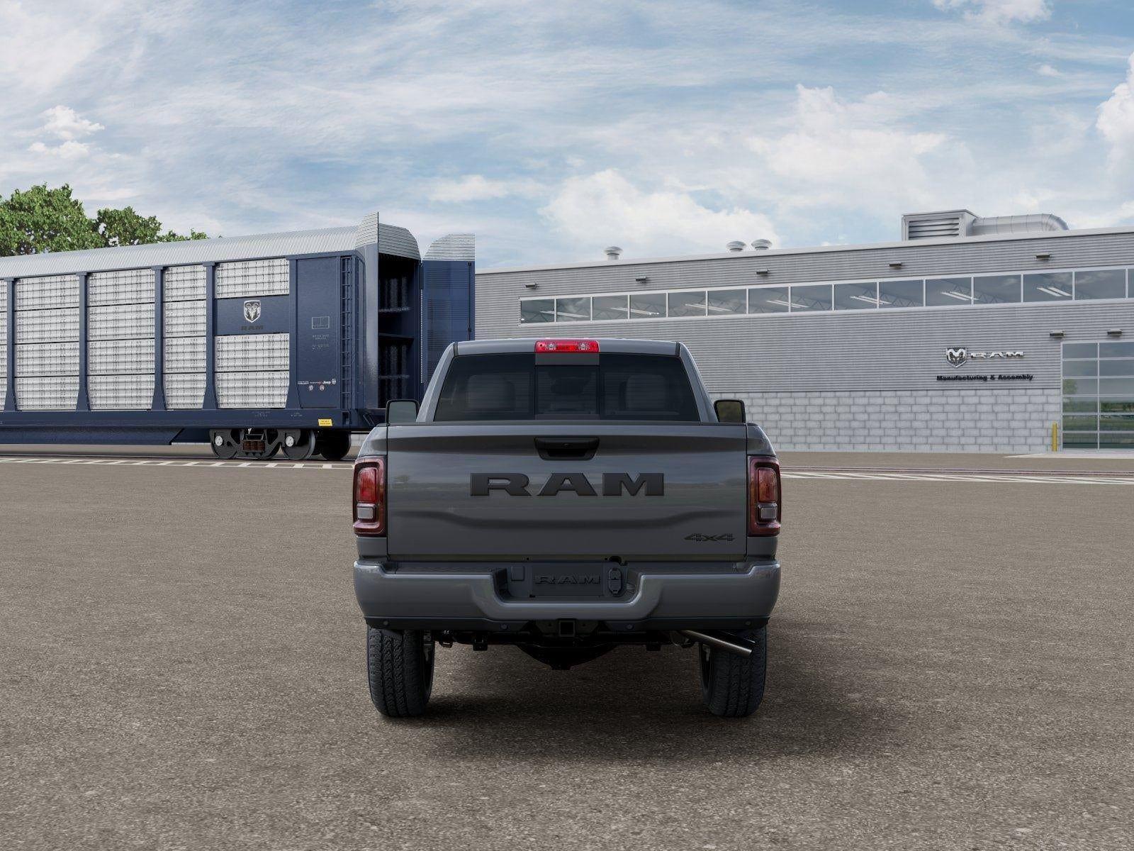 New 2026 Ceramic Gray Clear-Coat Exterior Paint RAM RAM 2500 BLACK EXPRESS CREW CA image 59