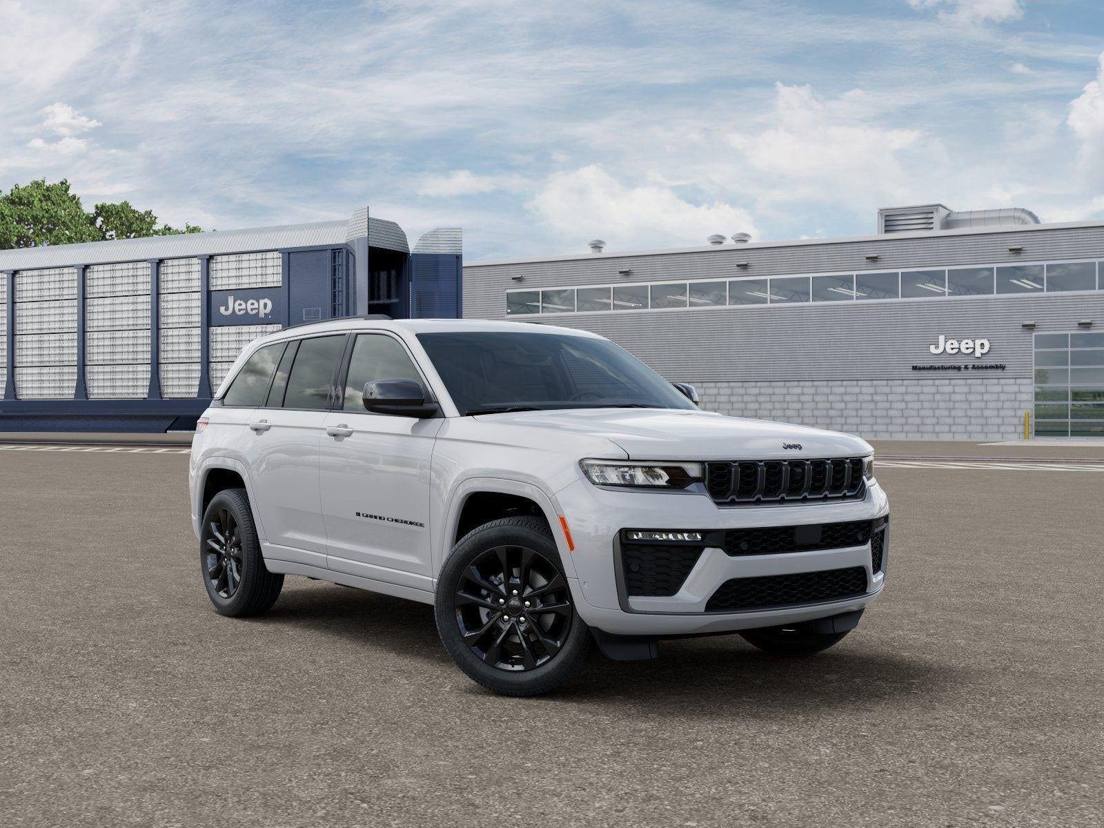 New 2026 Bright White Clear-Coat Exterior Paint Jeep GRAND CHEROKEE LIMITED RESERVE image 57