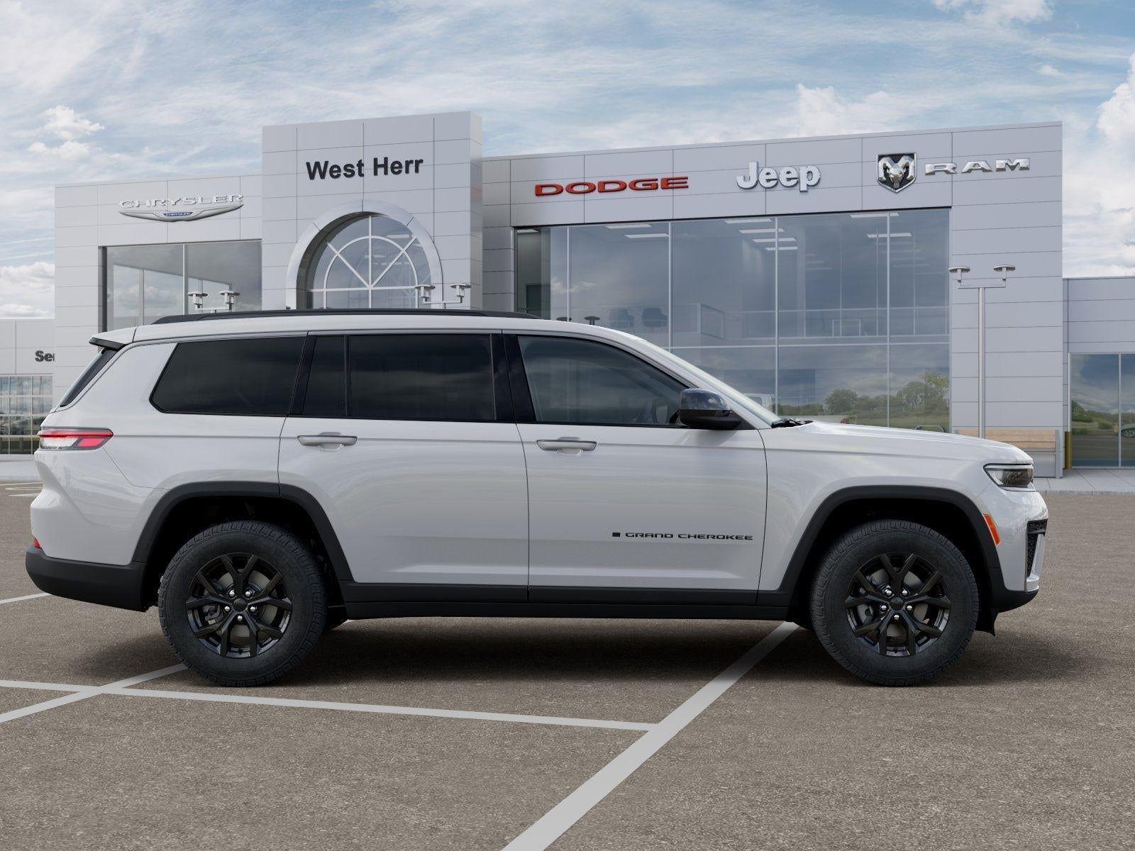 New 2026 Bright White Clear-Coat Exterior Paint Jeep GRAND CHEROKEE L LAREDO ALTITU image 73