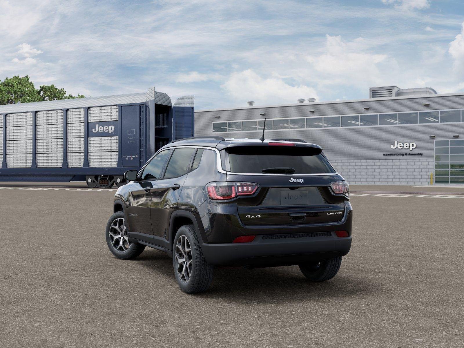 New 2026 Diamond Black Crystal Pearl-Coat Exterior Paint Jeep COMPASS LIMITED 4X4 image 55