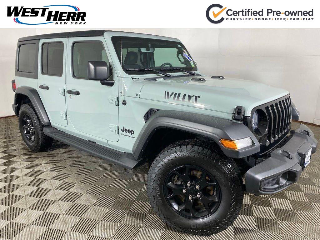 Earl Clearcoat 2023 Jeep Wrangler Willys 4-Door 4WD SUV / Crossover Four-Wheel Drive 6-Speed Manual