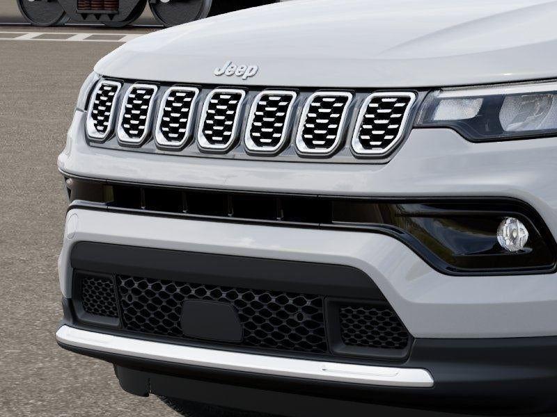 New 2026 Bright White Clear-Coat Exterior Paint Jeep COMPASS LIMITED 4X4 image 63