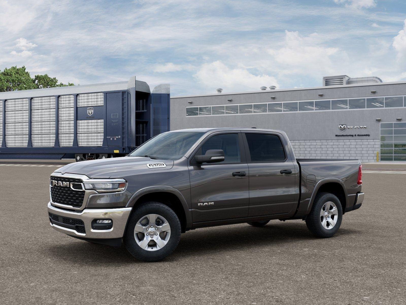 New 2026 Granite Crystal Metallic Clear-Coat Exterior Paint RAM RAM 1500 BIG HORN CREW CAB 4X4 image 54