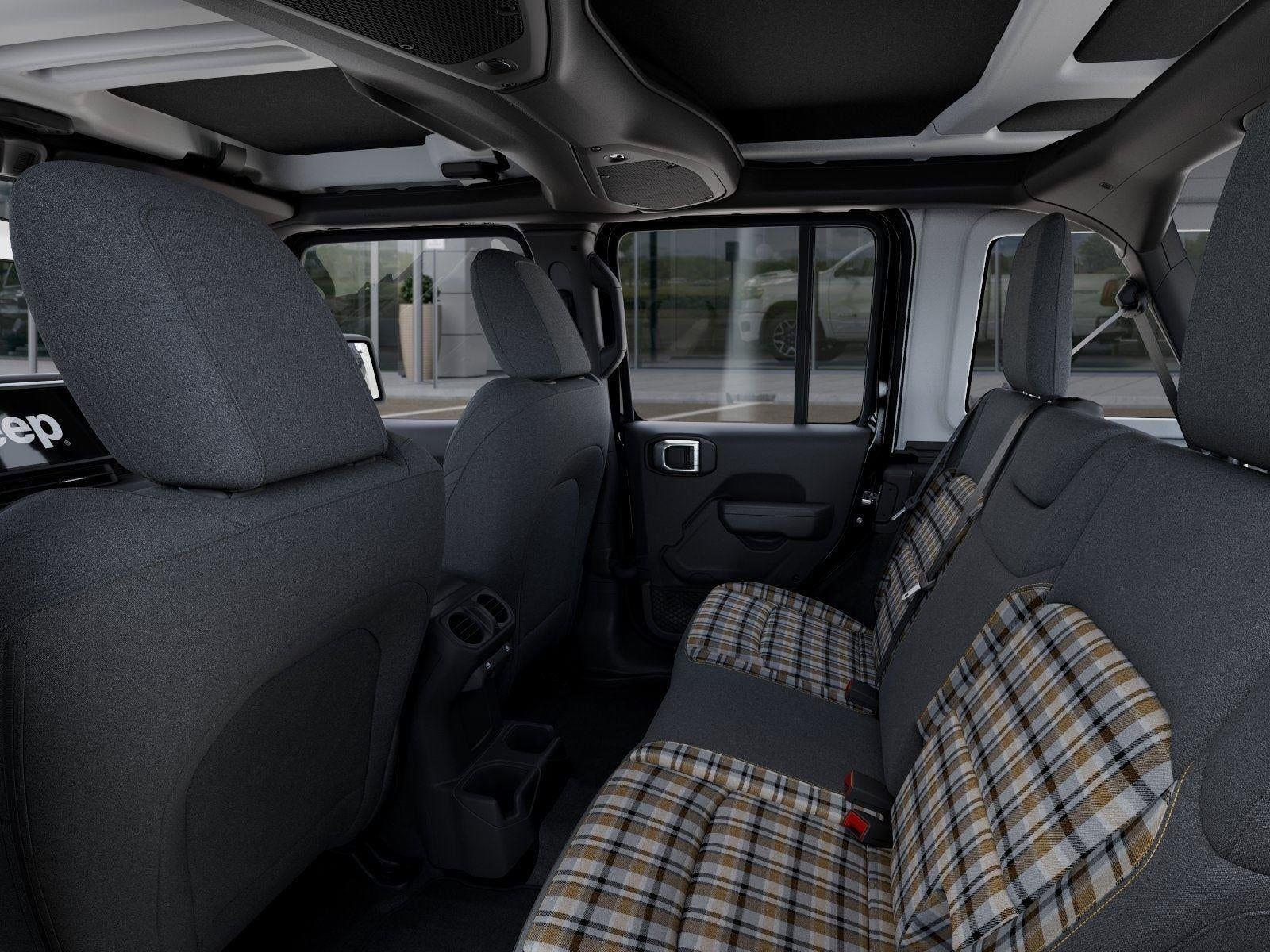New 2026 Black Clear-Coat Exterior Paint Jeep WRANGLER 4-DOOR 85TH ANNIVERSA image 75