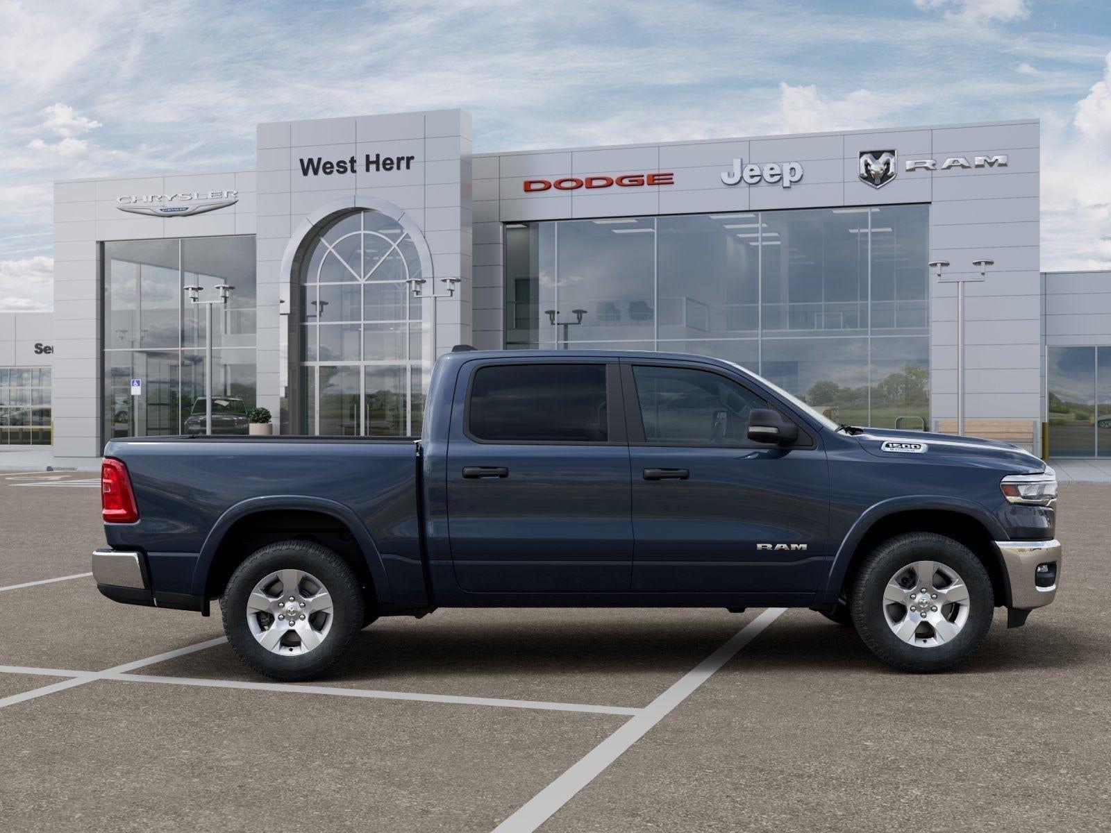 New 2026 Forged Blue Metallic Exterior Paint RAM RAM 1500 BIG HORN CREW CAB 4X4 image 73