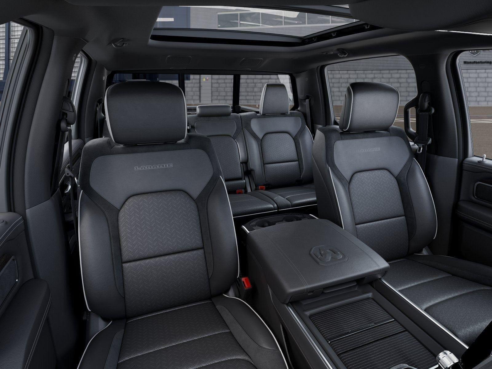 New 2026 Granite Crystal Metallic Clear-Coat Exterior Paint RAM RAM 1500 LARAMIE CREW CAB 4X4 image 68