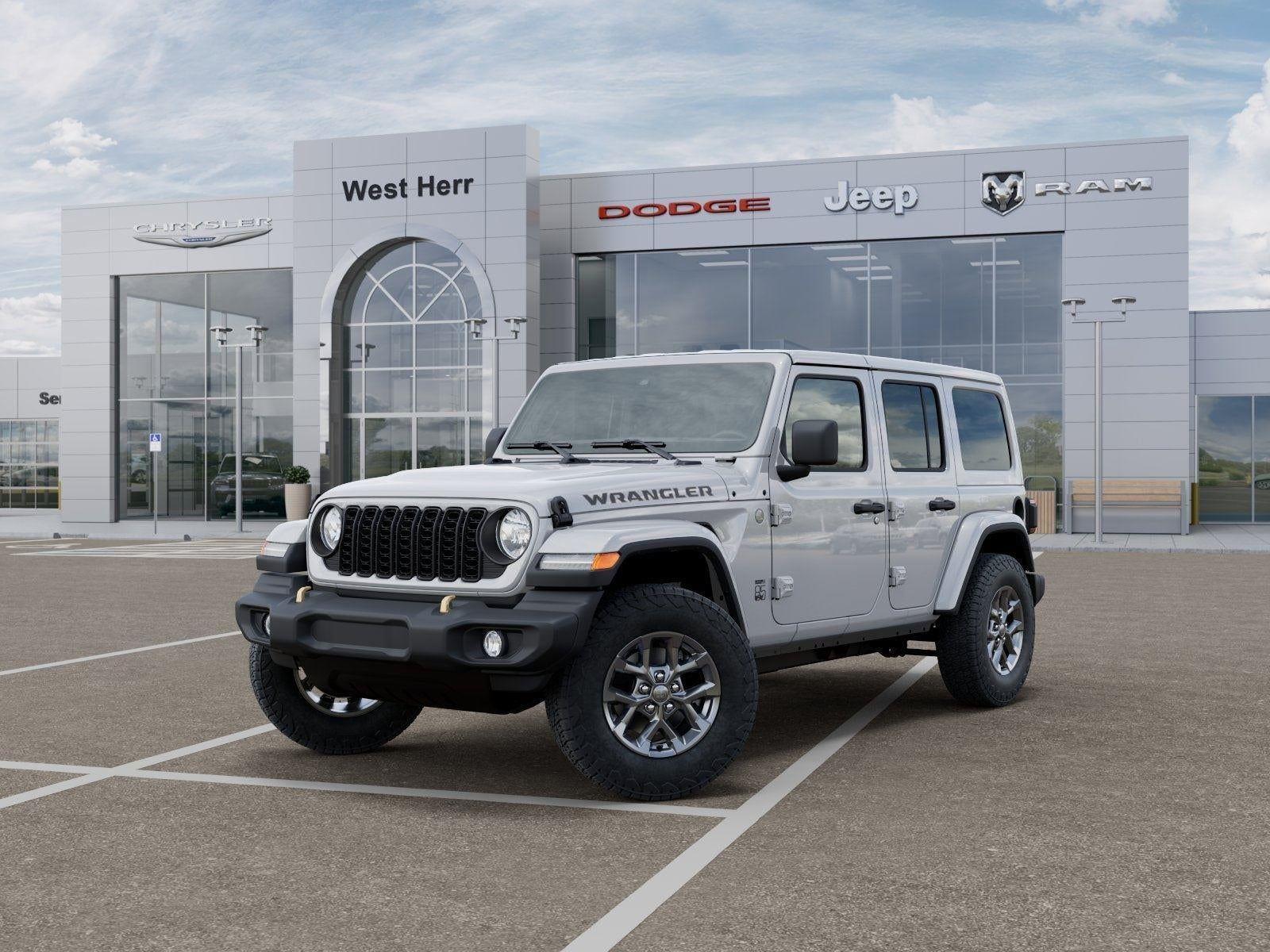 New 2026 Bright White Clear-Coat Exterior Paint Jeep WRANGLER 4-DOOR 85TH ANNIVERSA image 53