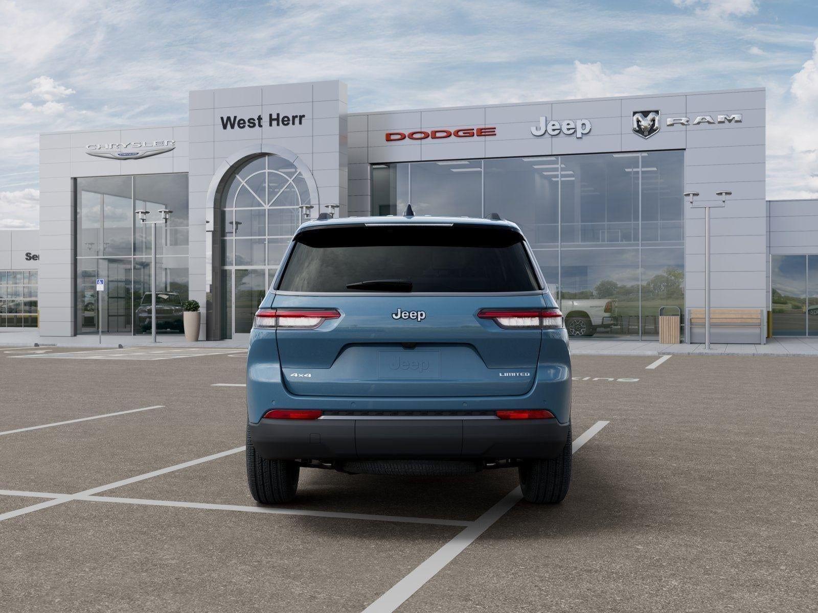 New 2026 Steel Blue Exterior Paint Jeep GRAND CHEROKEE L LIMITED 4X4 image 85