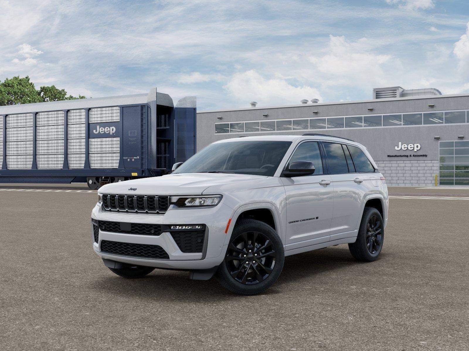 New 2026 Bright White Clear-Coat Exterior Paint Jeep GRAND CHEROKEE LIMITED RESERVE image 79
