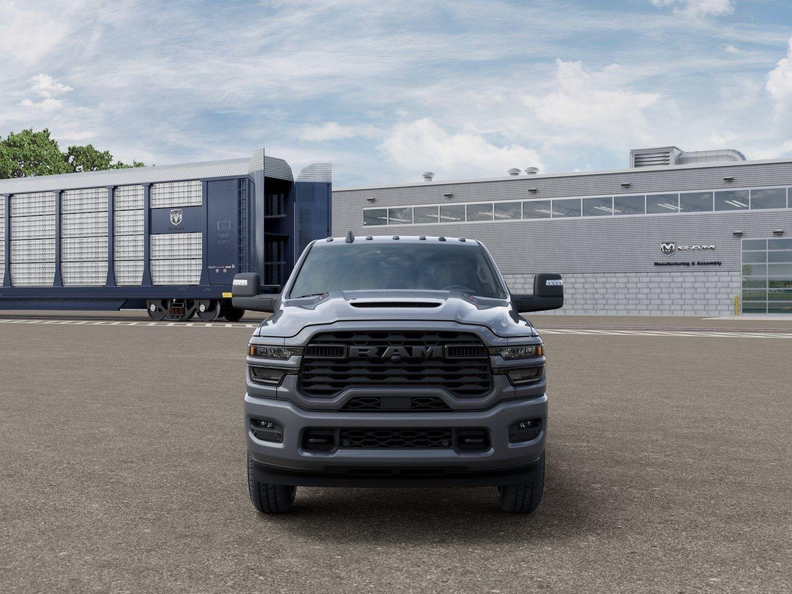 New 2026 Ceramic Gray Clear-Coat Exterior Paint RAM RAM 2500 BLACK EXPRESS CREW CA image 84