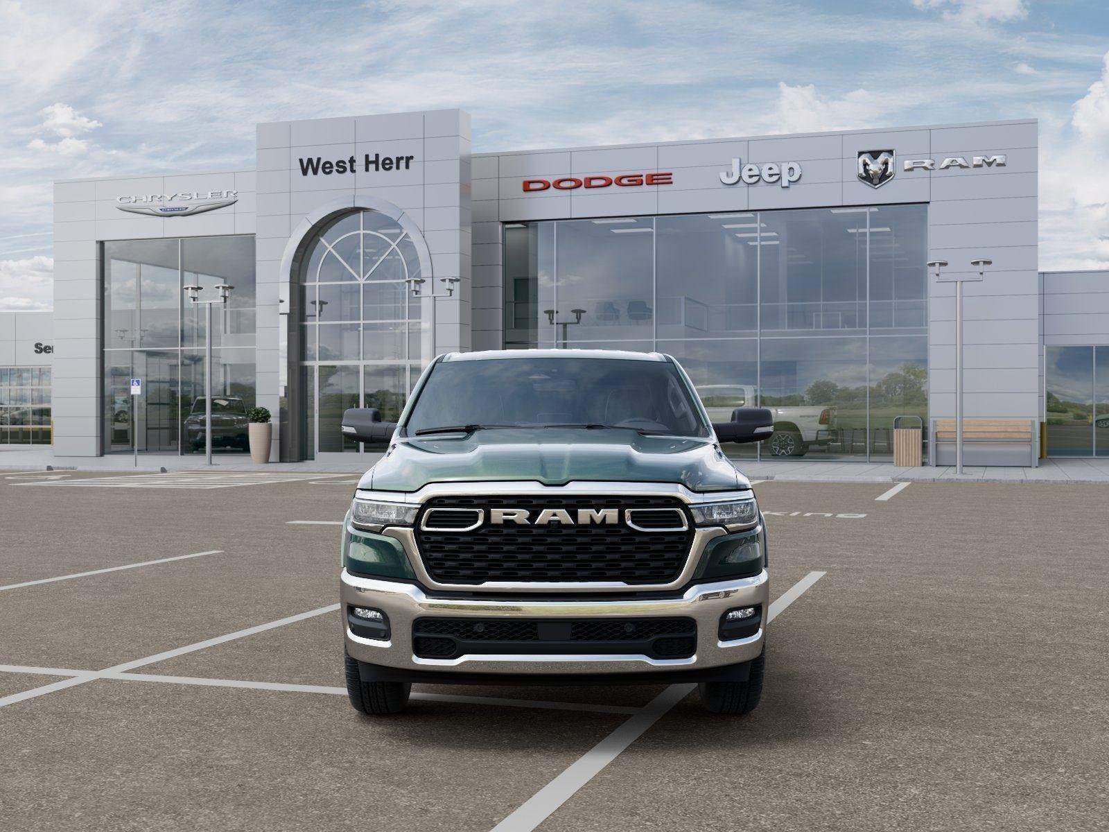 New 2026 Serrano-Green Metallic Exterior Paint RAM RAM 1500 BIG HORN CREW CAB 4X4 image 84