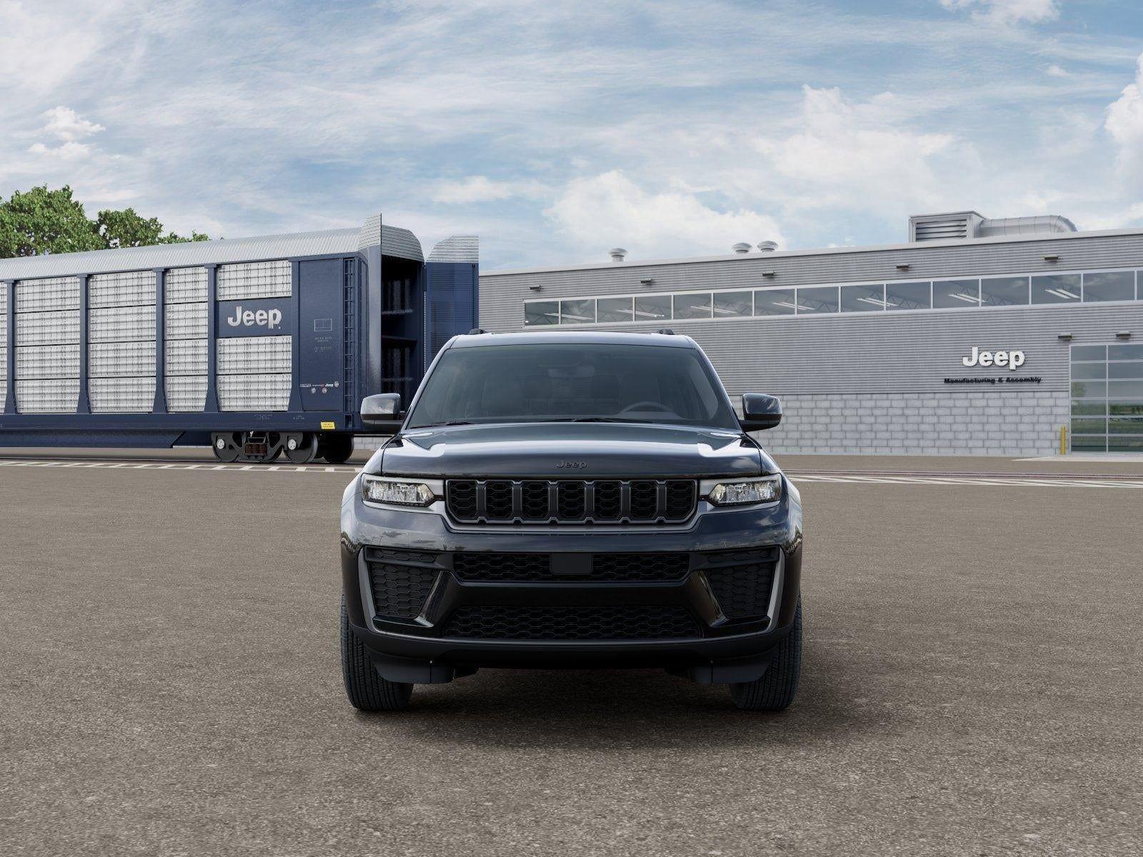 New 2026 Diamond Black Crystal Pearl-Coat Exterior Paint Jeep GRAND CHEROKEE L LAREDO ALTITU image 84