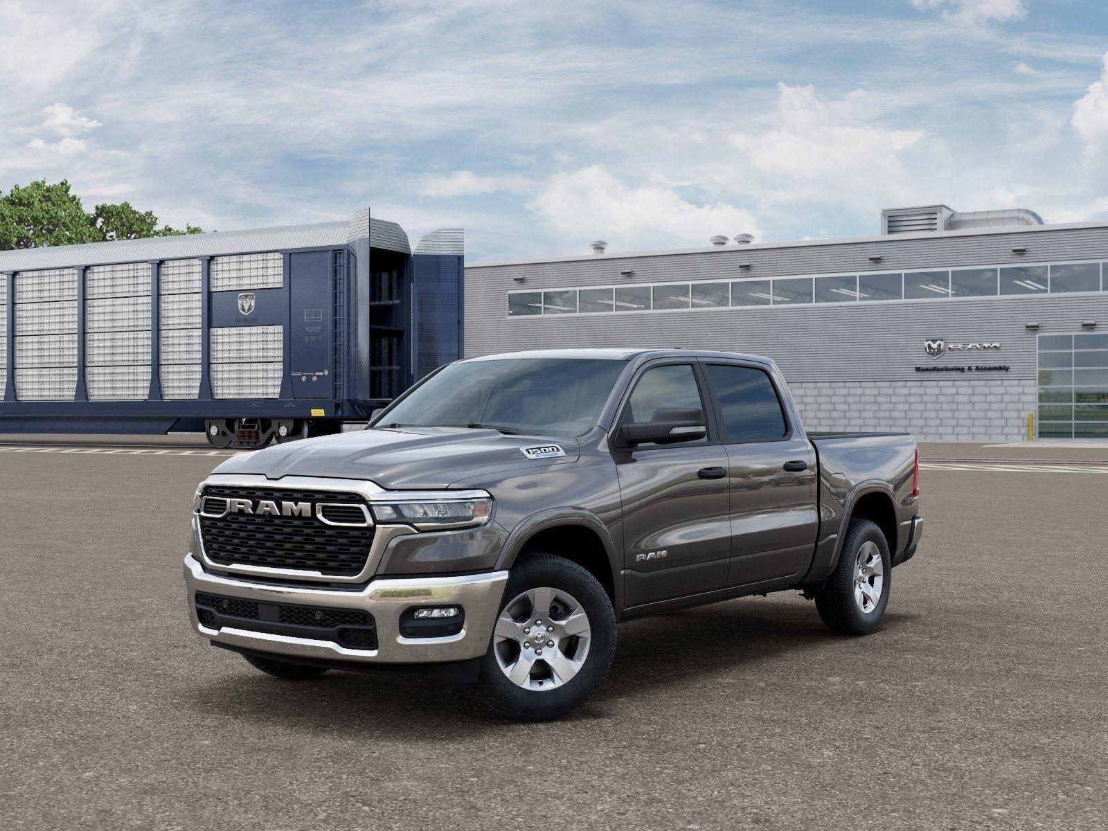 New 2026 Granite Crystal Metallic Clear-Coat Exterior Paint RAM RAM 1500 BIG HORN CREW CAB 4X4 image 79