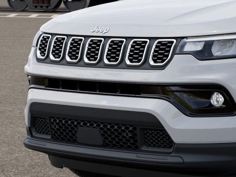 New 2026 Bright White Clear-Coat Exterior Paint Jeep COMPASS LIMITED ALTITUDE 4X4 image 11